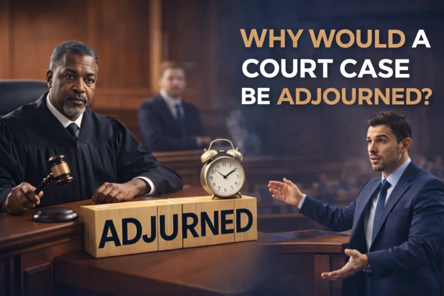 Why Would A Court Case Be Adjourned In The USA