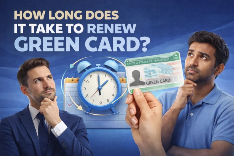 how long does it take to renew green card