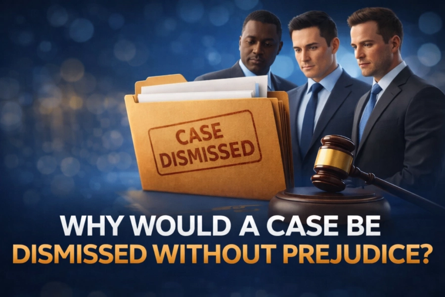 why would a case be dismissed without prejudice